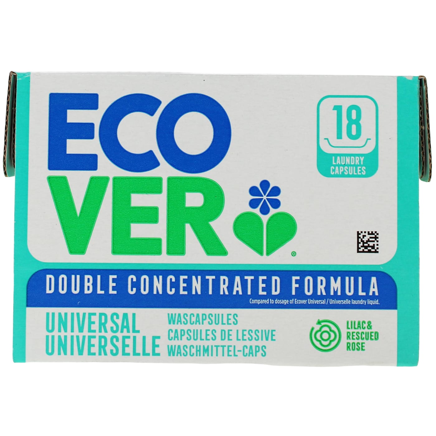 ECOVER LAUNDRY PODS LILAC & ROSE 18'S