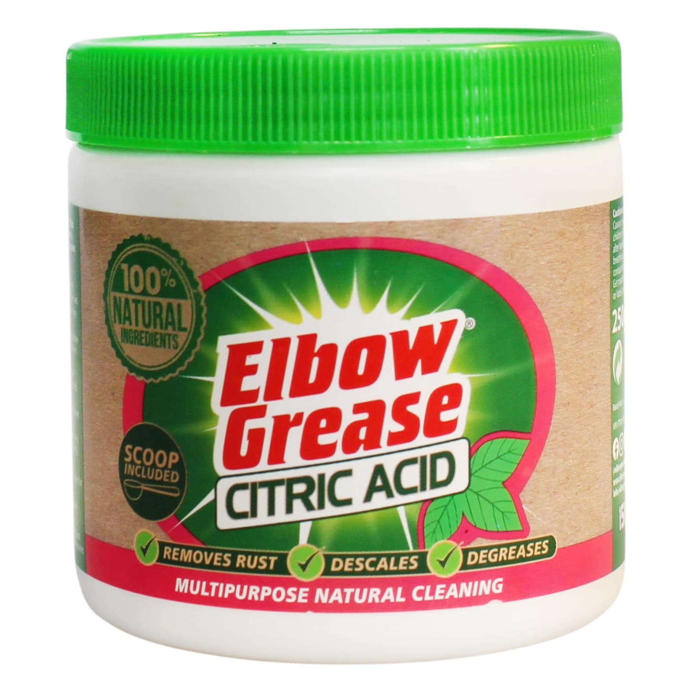 ELBOW GREASE 250G CITRIC ACID