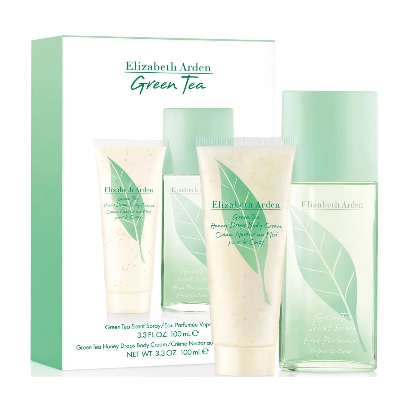 ELIZABETH ARDEN GREEN TEA SET 2PC ( EDT & 100ML LOTION) 100ML