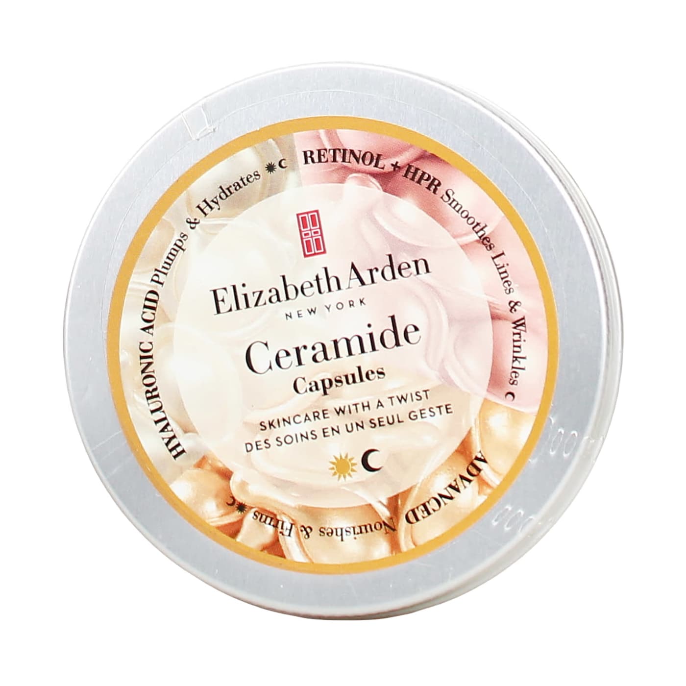 ELIZABETH ARDEN CERAMIDE SET 3 x 7 CAPSULES (7 x CERAMIDE CAPS, 7 x RETINOL CAPS & 7 x ADVANCED CAPS)