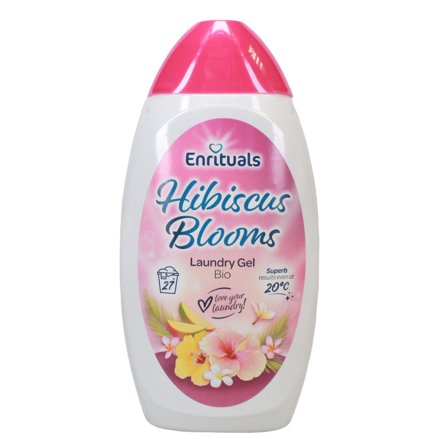 ENRITUALS LAUNDRY GEL BIO HIBISCUS BLOOMS 27 WASH 970ML
