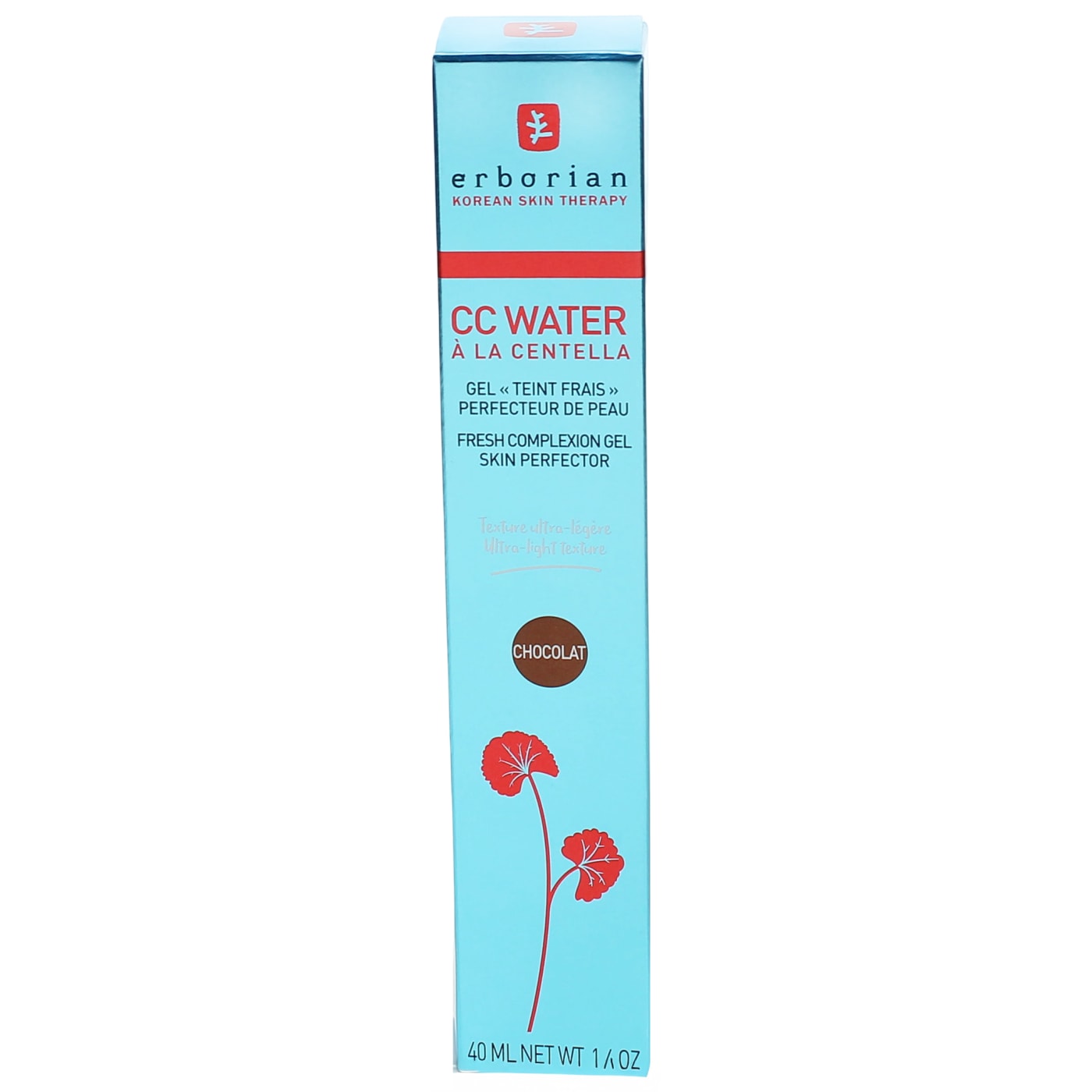 ERBORIAN CC CRÈME FRESH COMPLEXION AQUA GEL CHOCOLAT 40ML