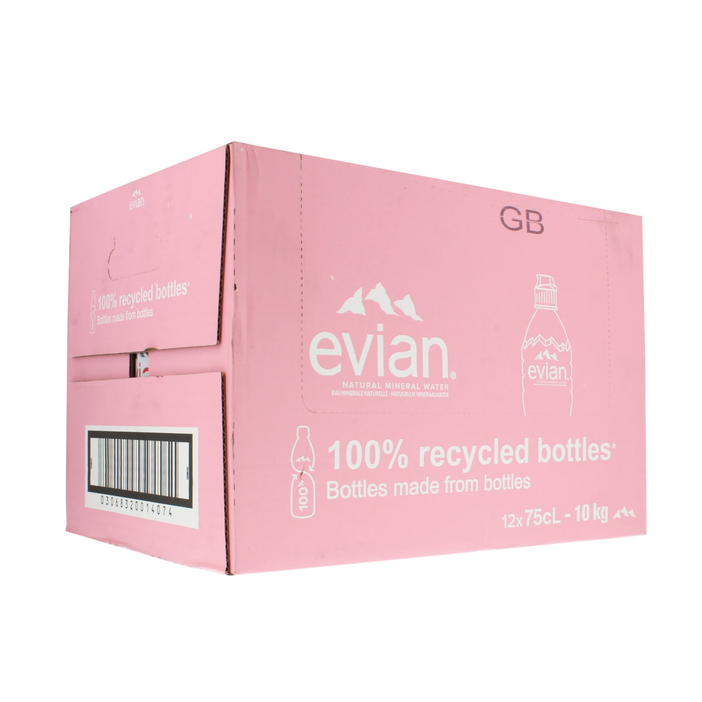 EVIAN 12X STILL WATER SPORT CAP 750ML