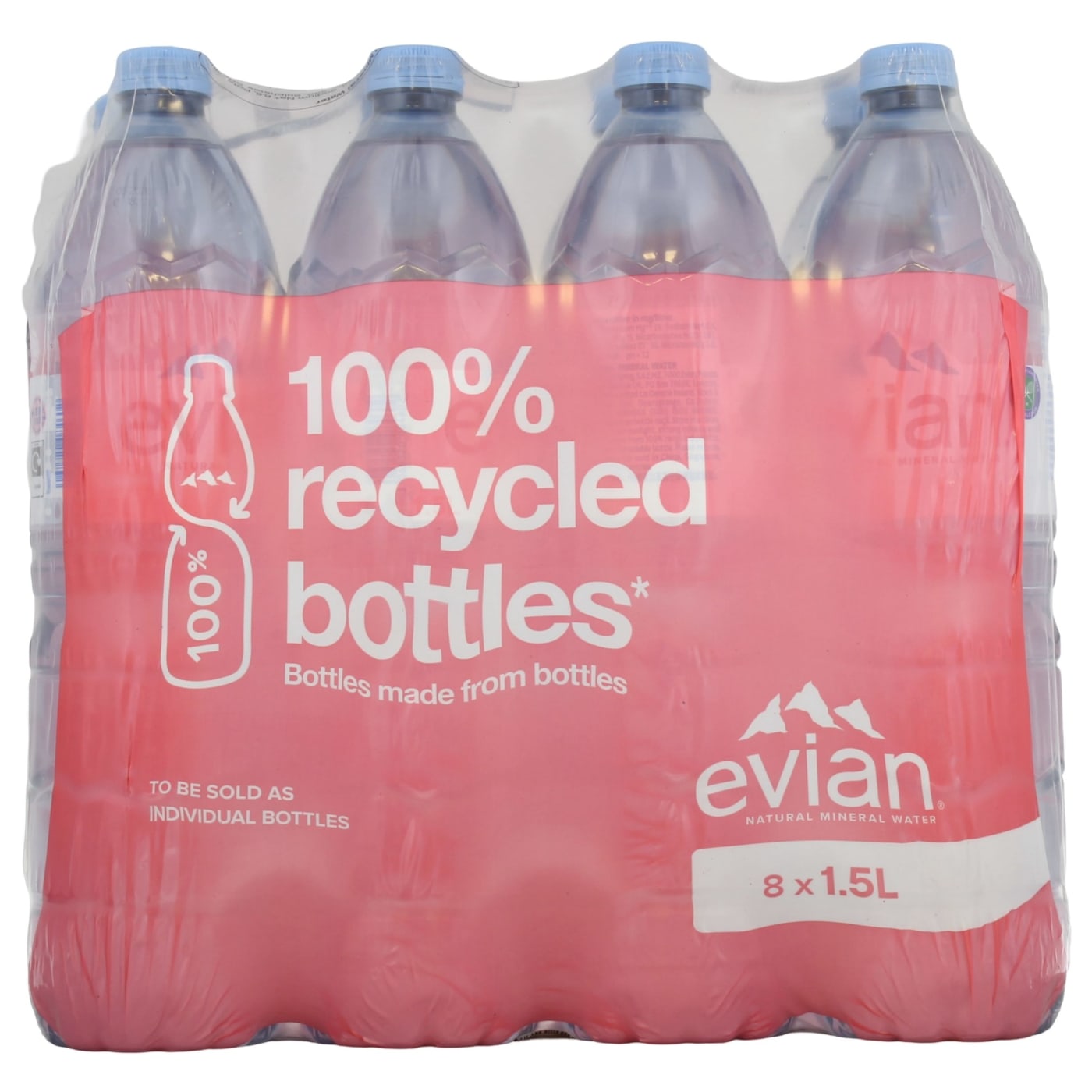 EVIAN 8X1.5L STILL WATER