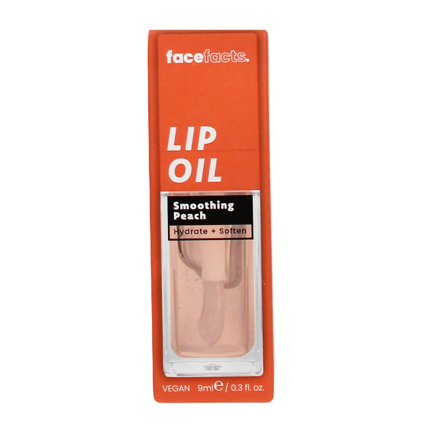 FACE FACT TINTED SKINCARE LIP OIL PEACH S 9ML