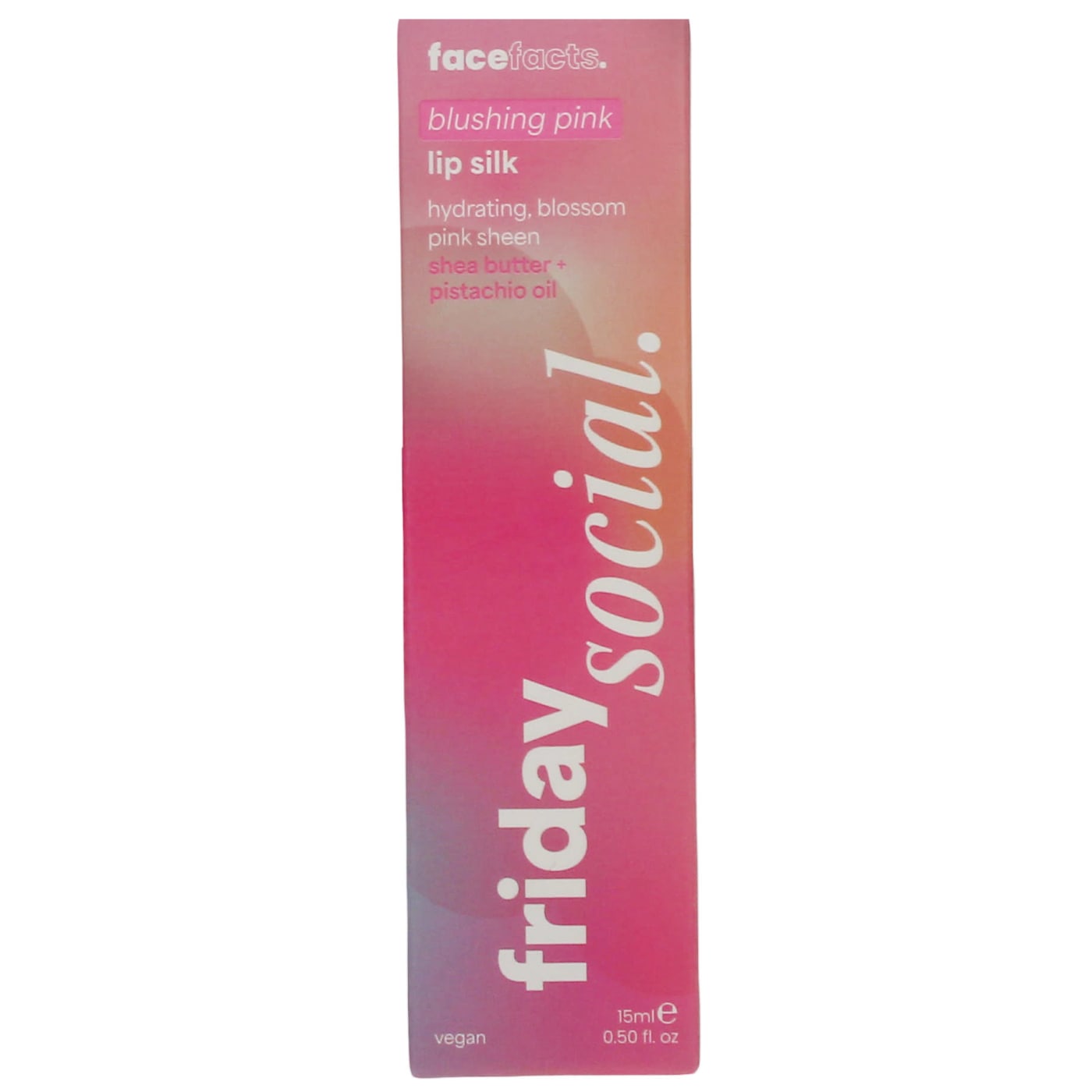 FACE FACTS LIP SILK BLUSHING PINK 15ML