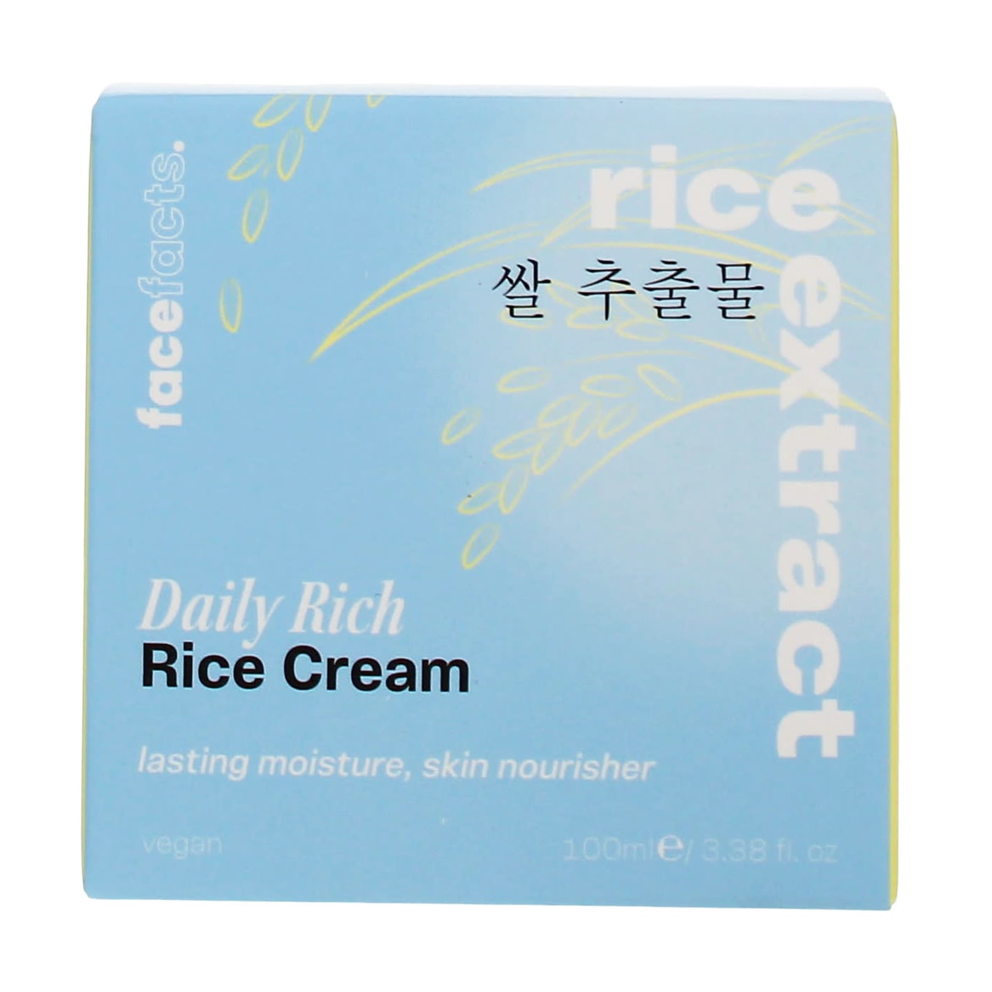 FACE FACTS DAILY RICH RICE CREAM 100ML