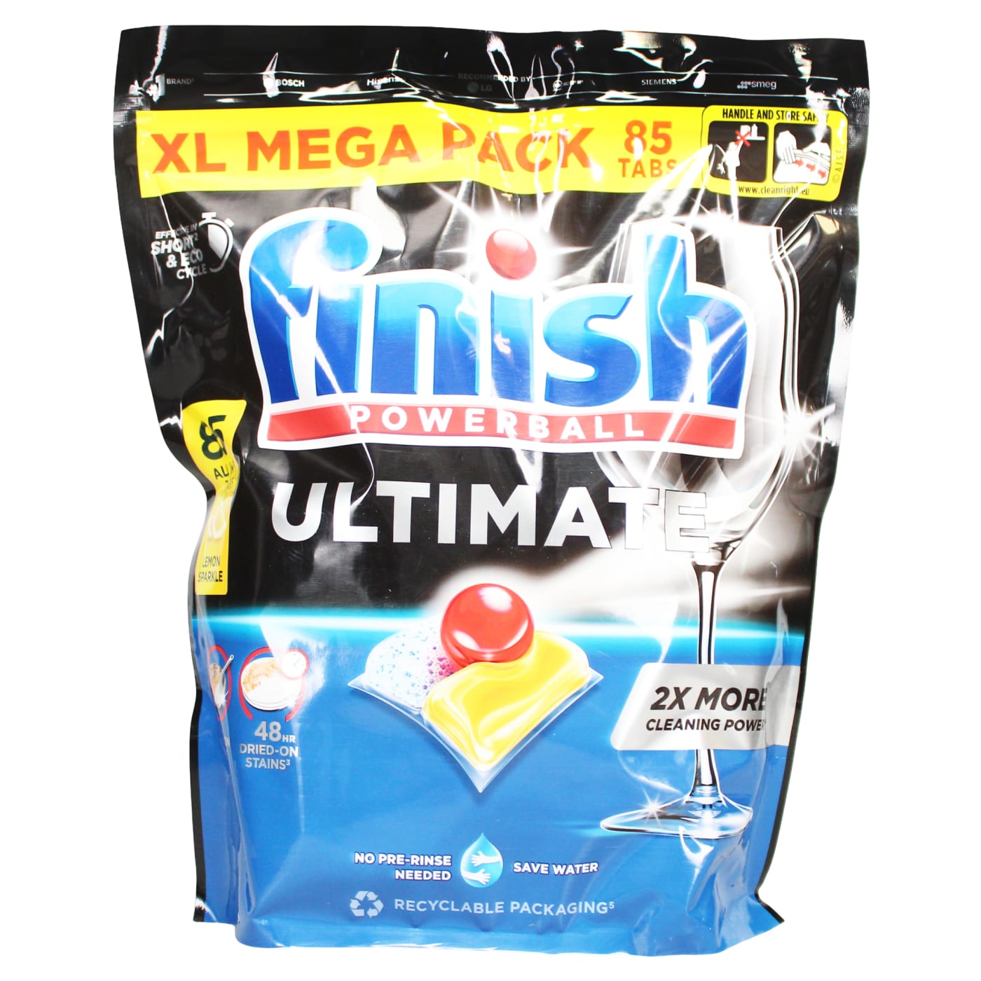 FINISH ULTIMATE DISWASHER TABLETS LEMON 85'S