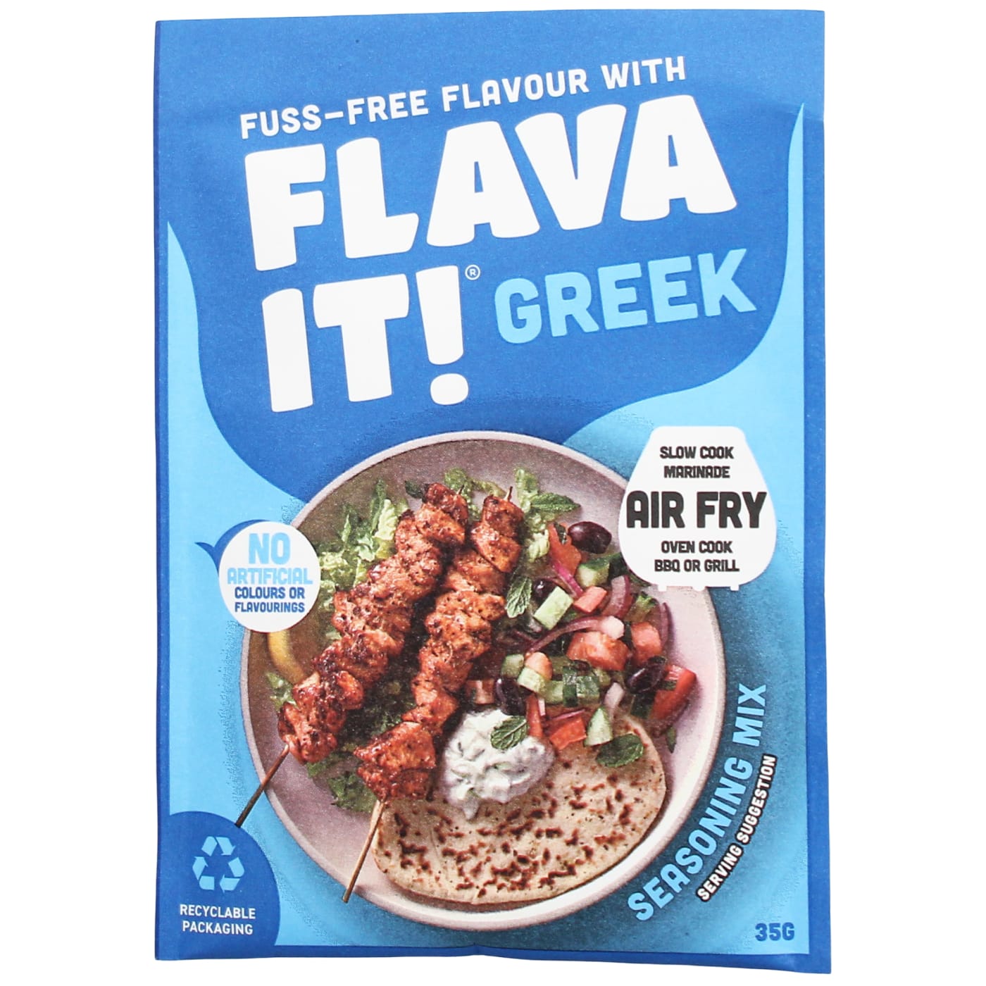 FLAVA IT 35G SEASONING MIX GREEK