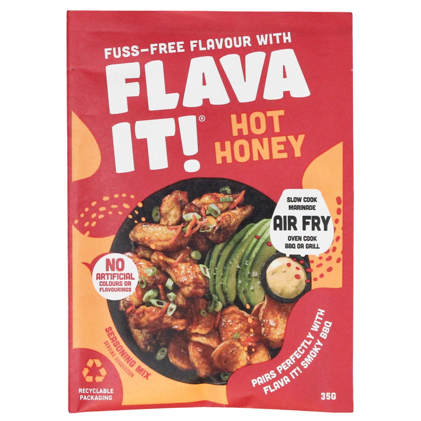 FLAVA IT 35G SEASONING MIX HOT HONEY