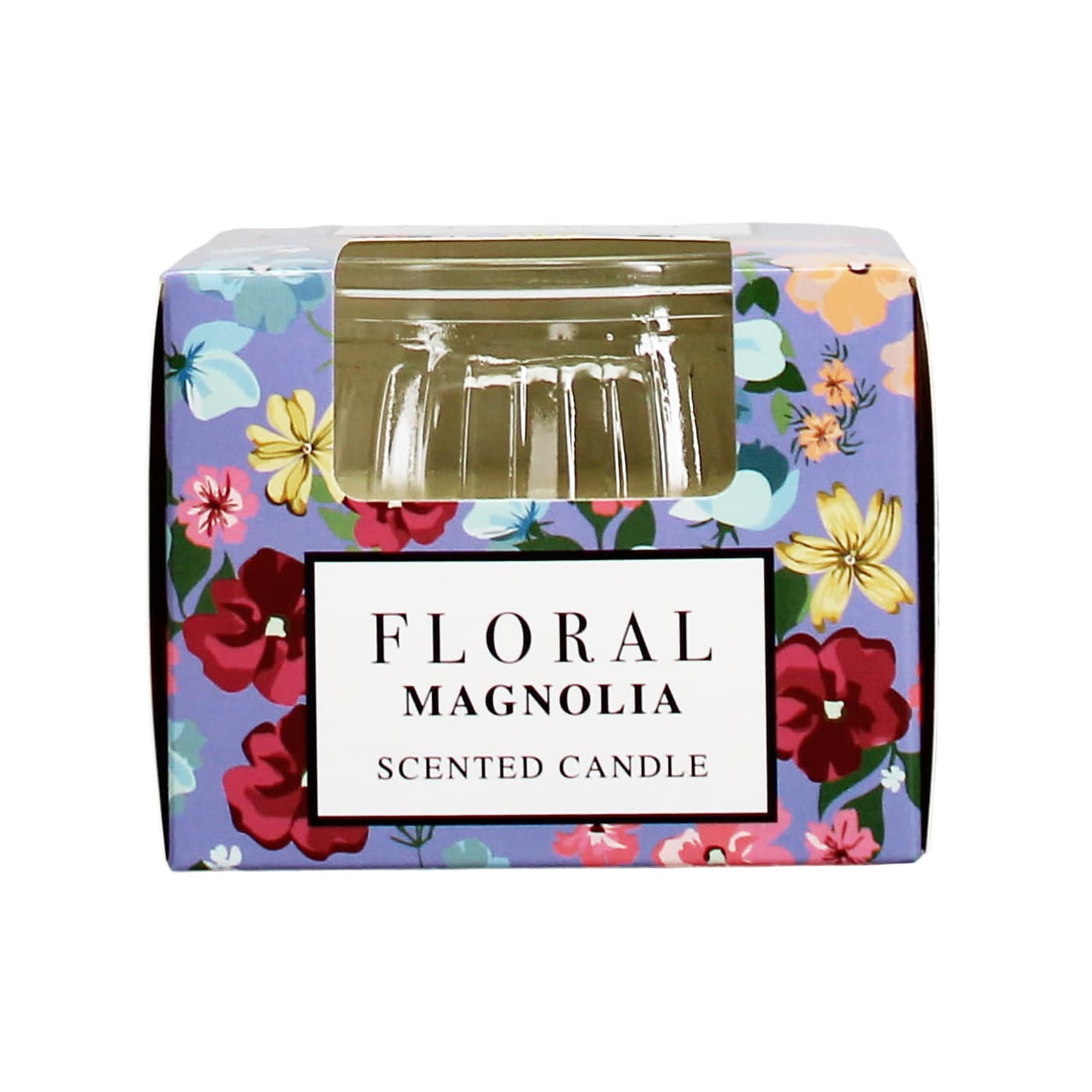 FLORAL 3OZ BOXED SCENTED CANDLE MAGNOLIA