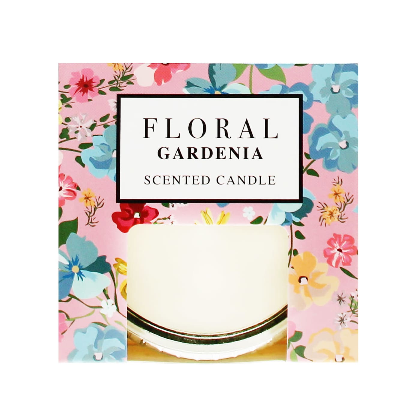 FLORAL 85G BOXED SCENTED CANDLE GARDENIA