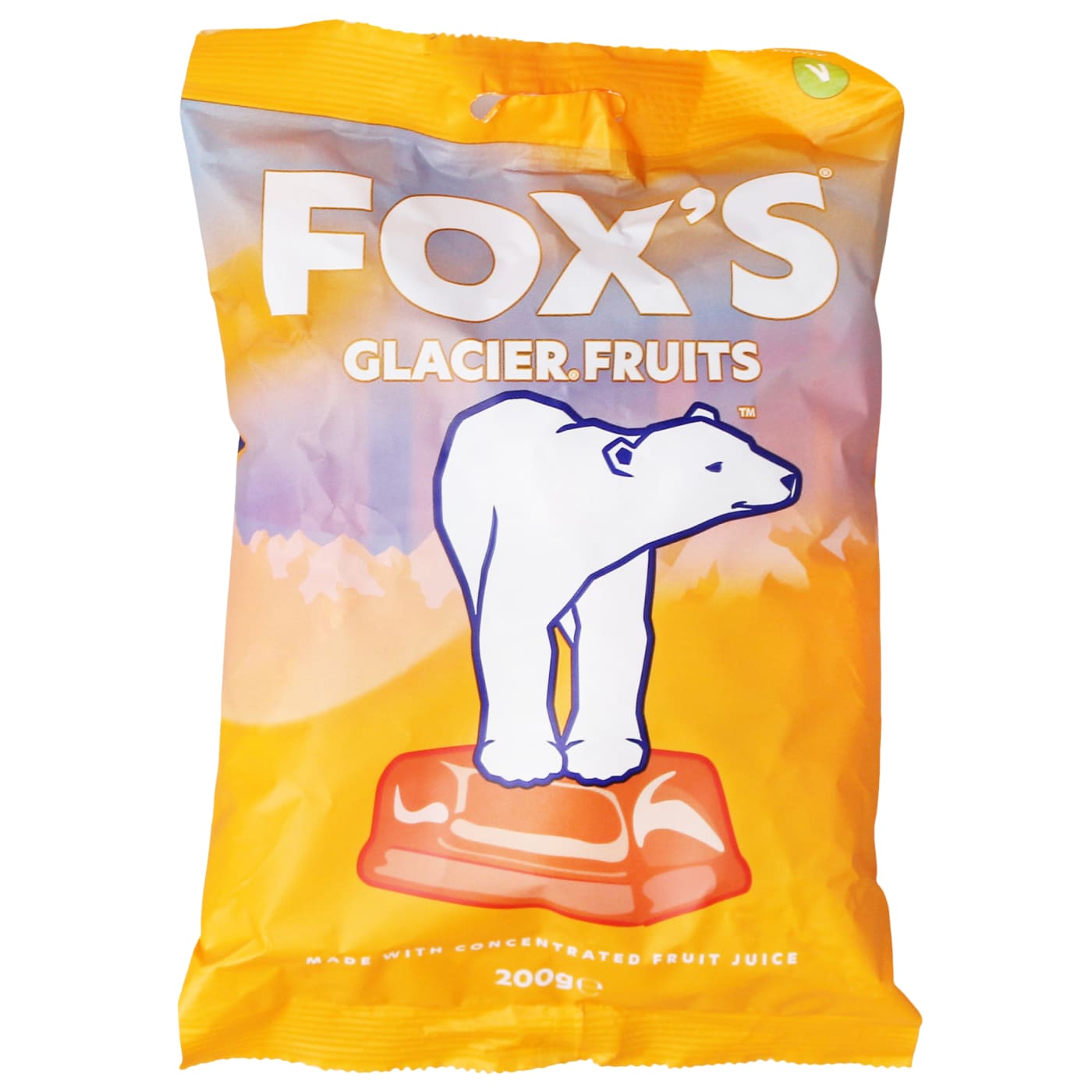 FOX'S 200G GLACIER FRUITS SHARING BAG