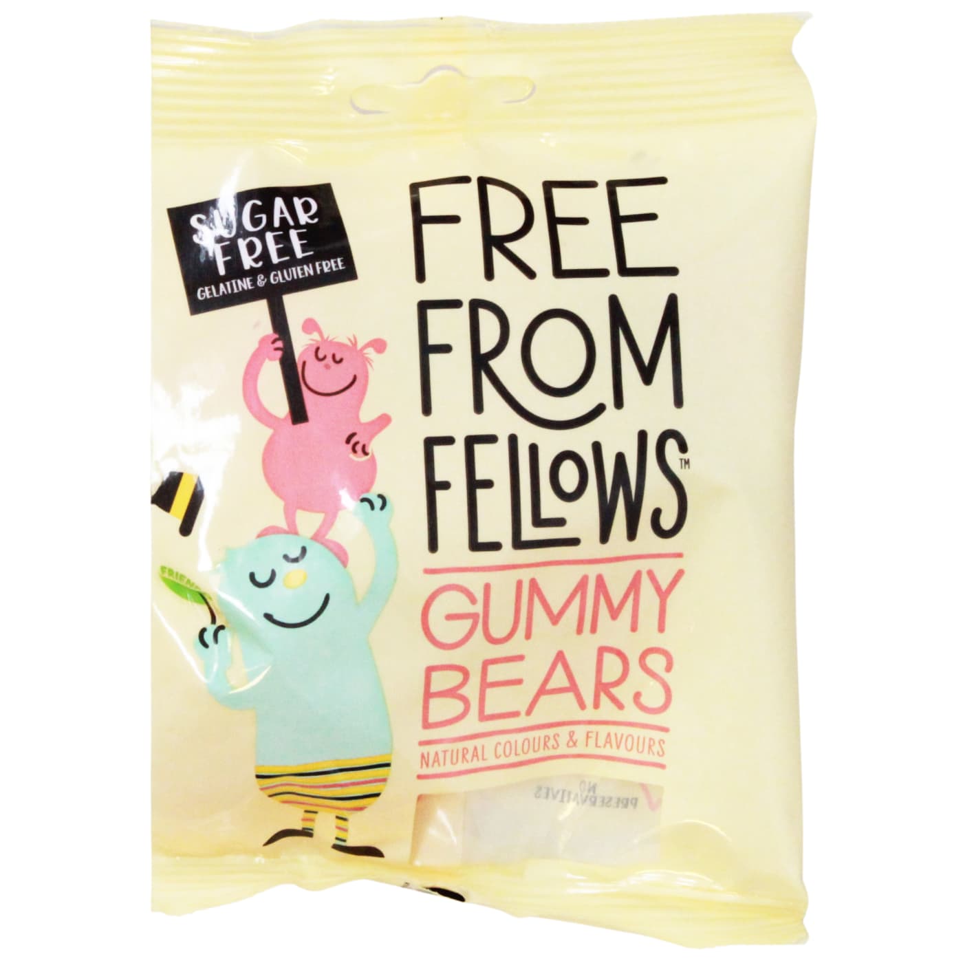 FREE FROM FELLOWS 70G GUMMY BEARS