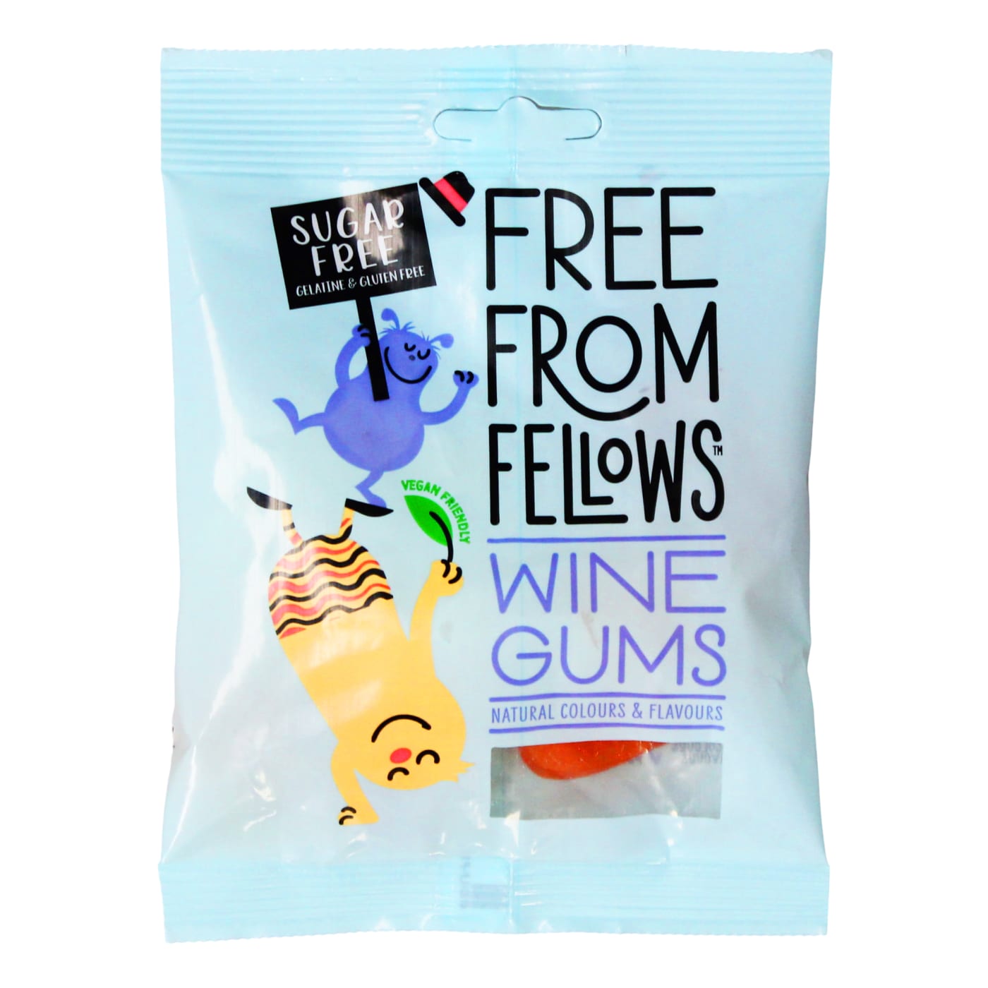 FREE FROM FELLOWS 70G WINE GUMS