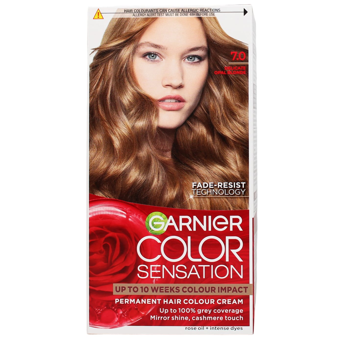 GARNIER COLOR SENSATION PERMANENT HAIR DYE DELICATE OPAL BLONDE 7.0