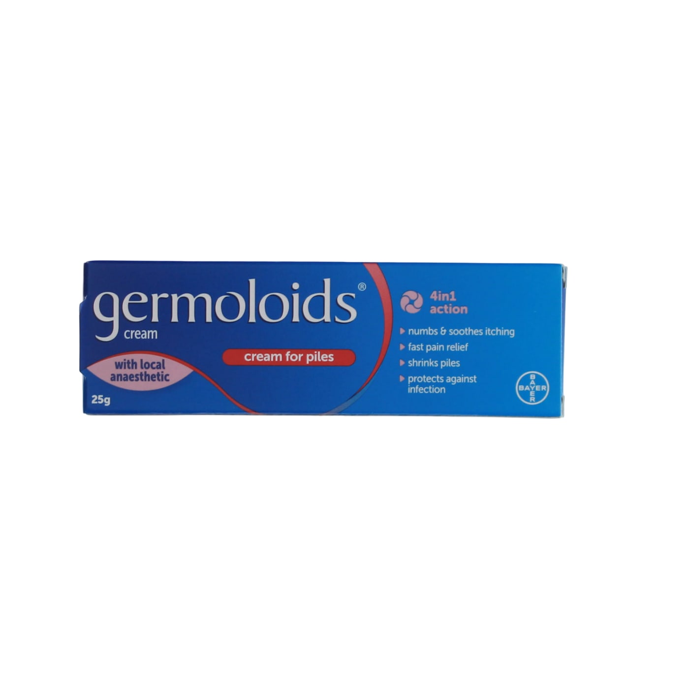 GERMOLOIDS 25G TRIPLE ACTION CREAM