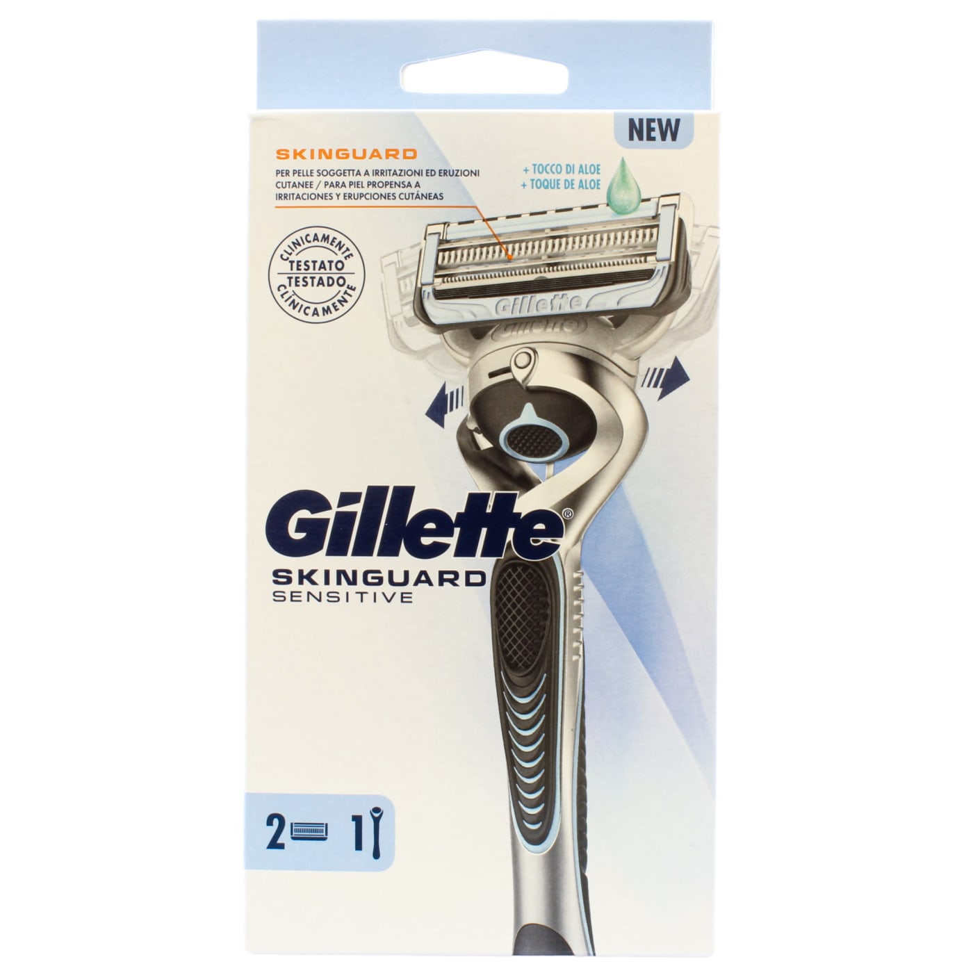 GILLETTE SKINGUARD FLEXBALL SENSITIVE RAZOR 2UP