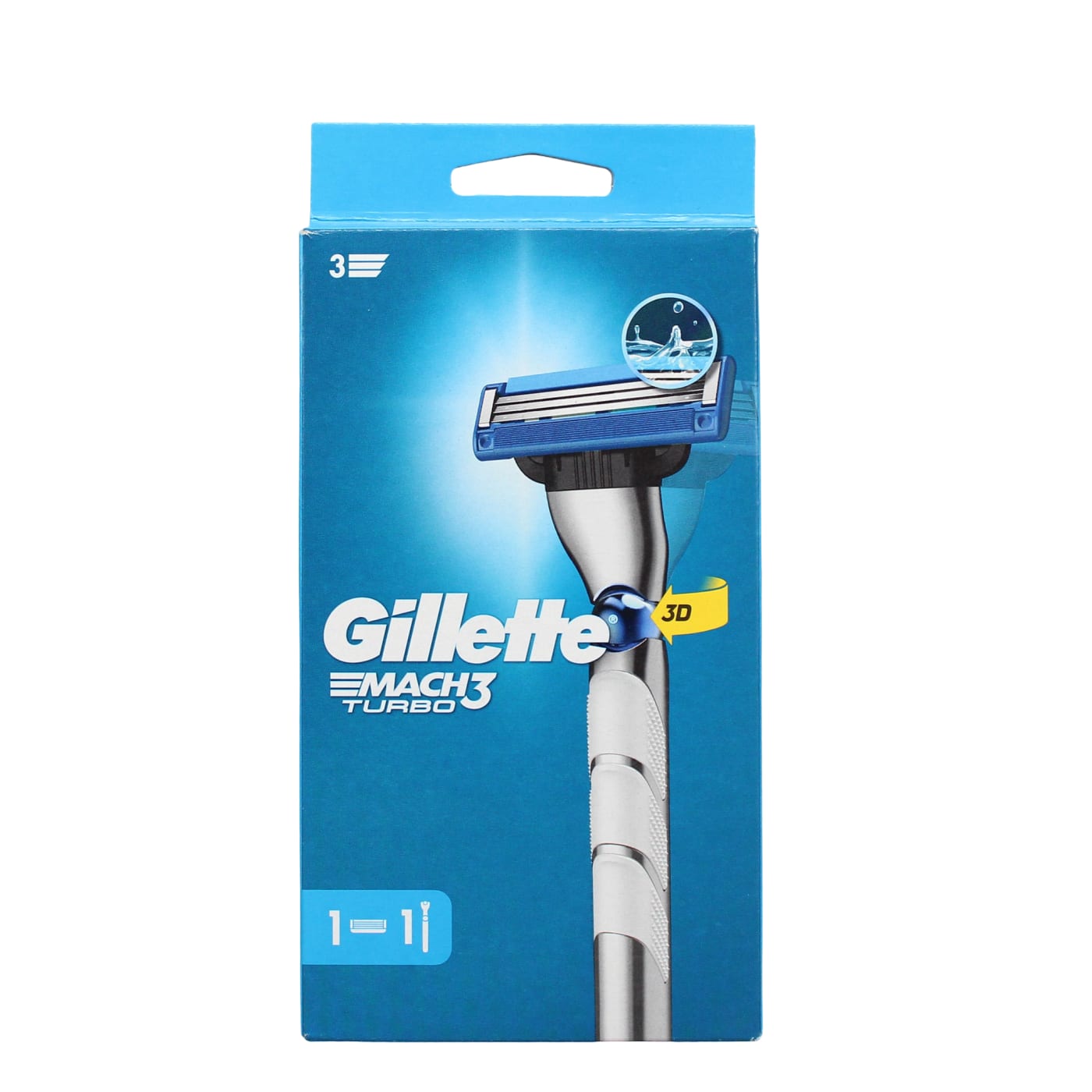 GILLETTE MACH3 TURBO RAZOR 1UP