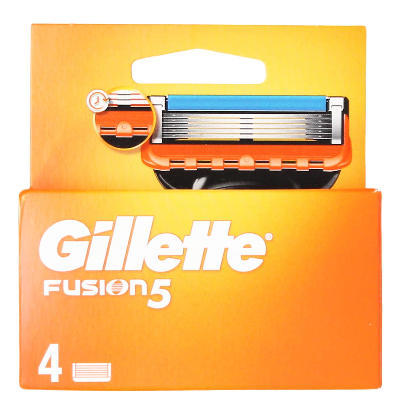 GILLETTE FUSION 5 MANUAL BLADES 4'S