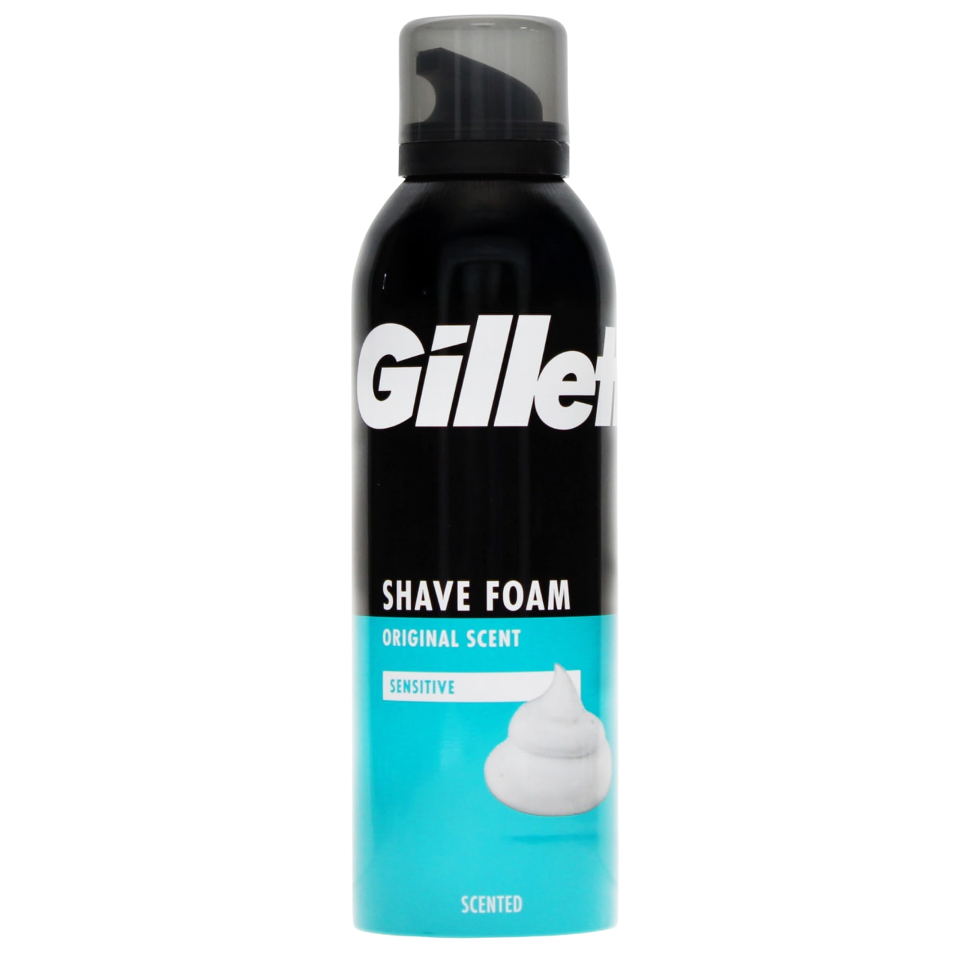GILLETTE SHAVE FOAM SENSITIVE SKIN SRP 200ML