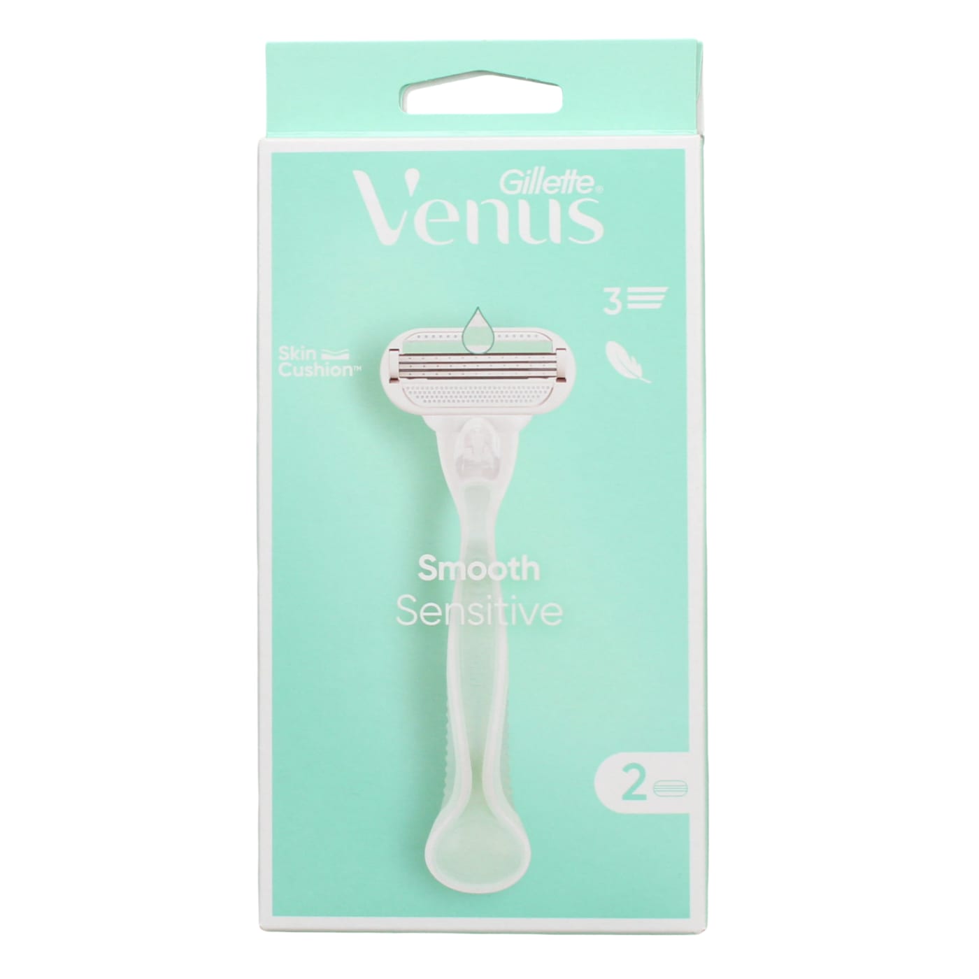 GILLETTE VENUS SMOOTH SENSITIVE RAZOR 2UP