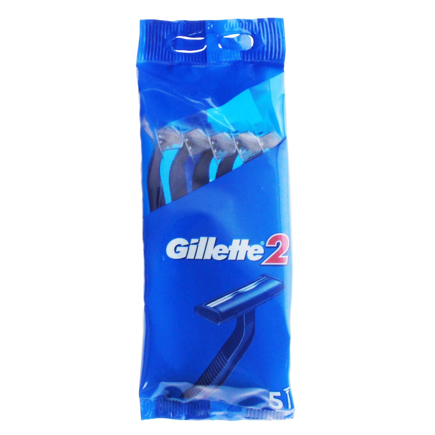 GILLETTE 2 DISPOSABLE RAZORS 5'S