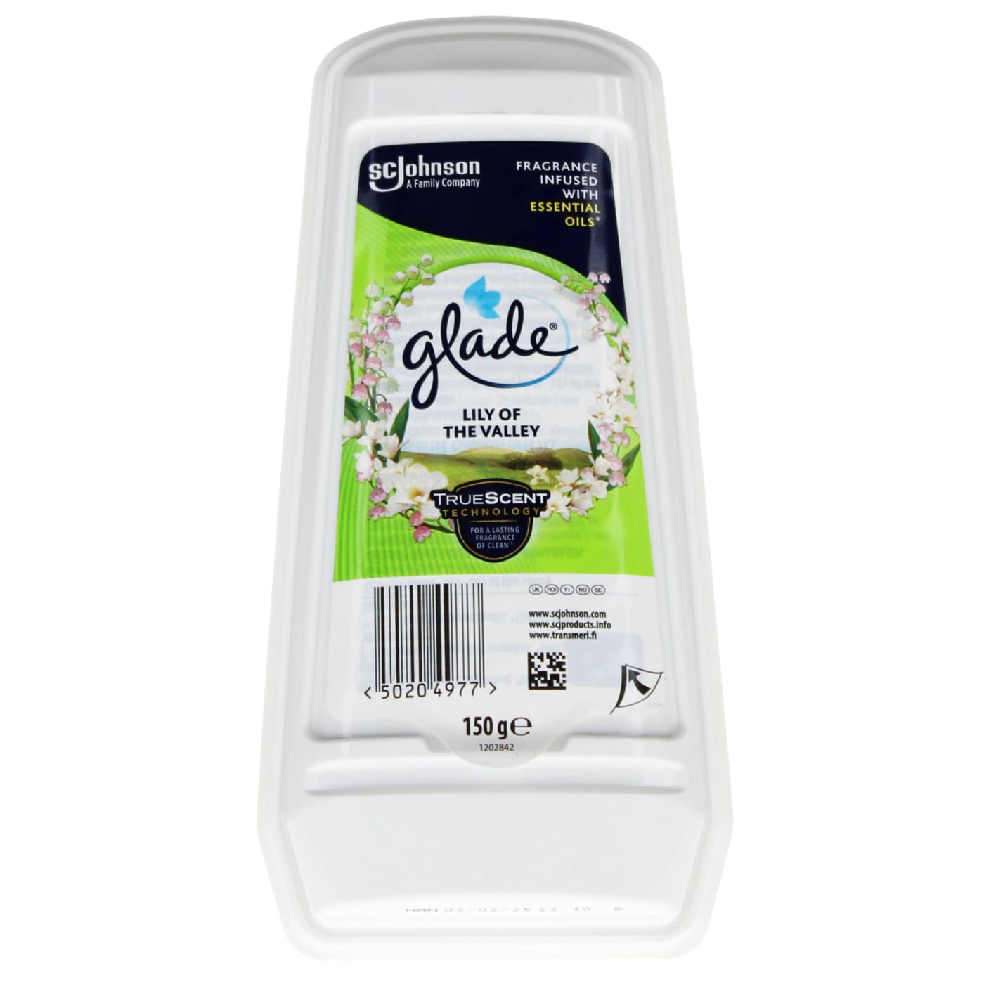 GLADE 150G SOLID GEL LILY OF THE VALLEY