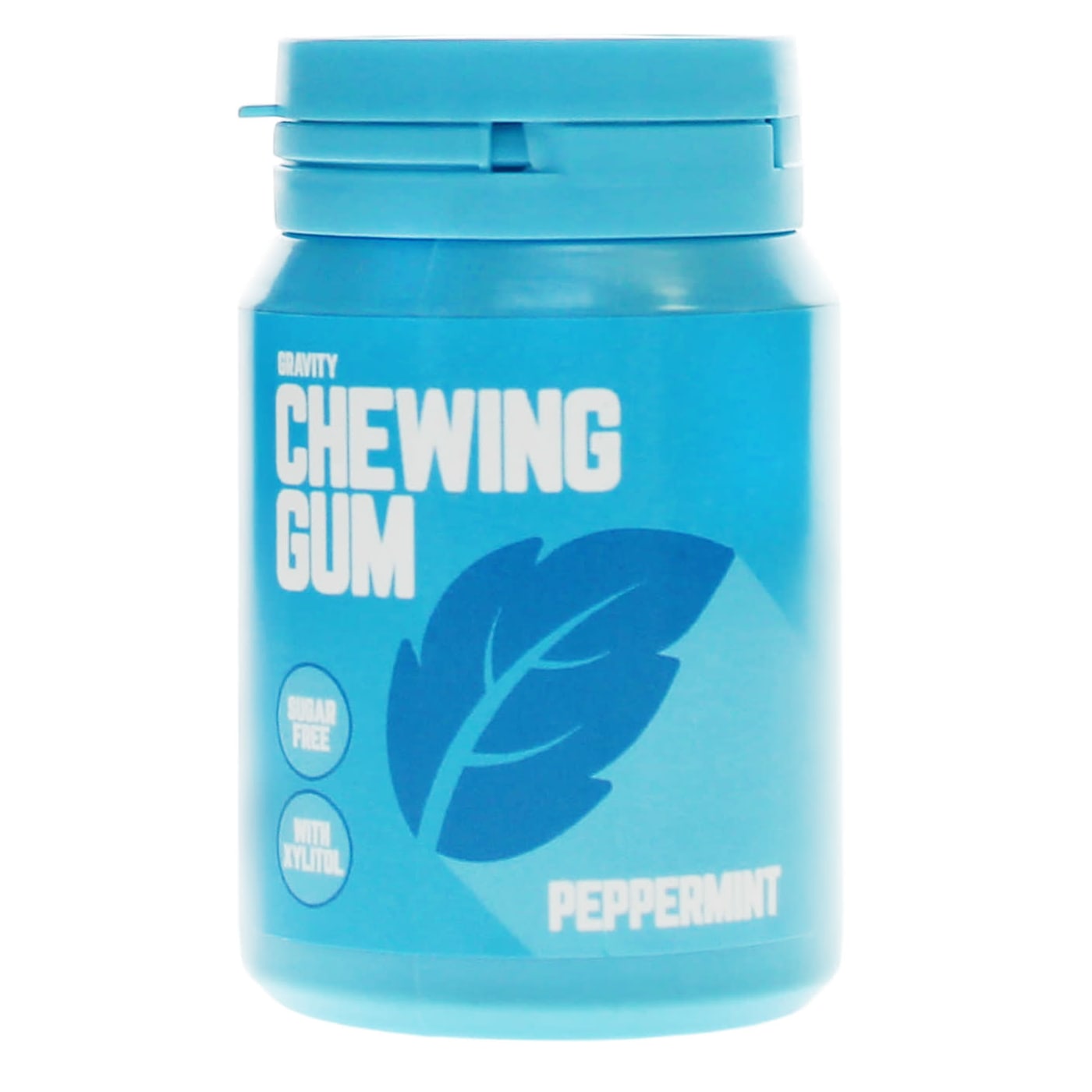 GRAVITY CHEWING GUM TUB PEPPERMINT