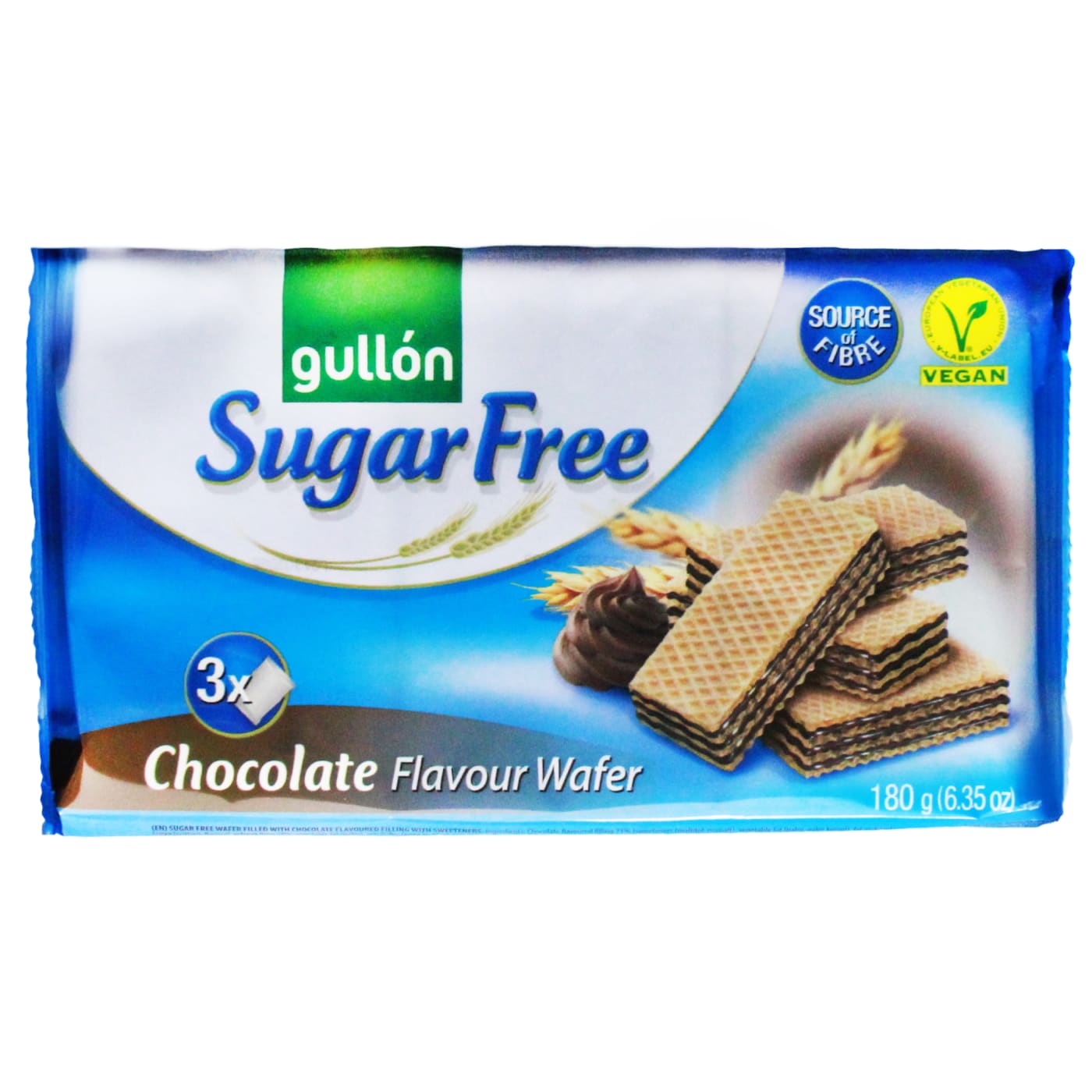 GULLON 180G SUGAR FREE WAFER CHOCOLATE