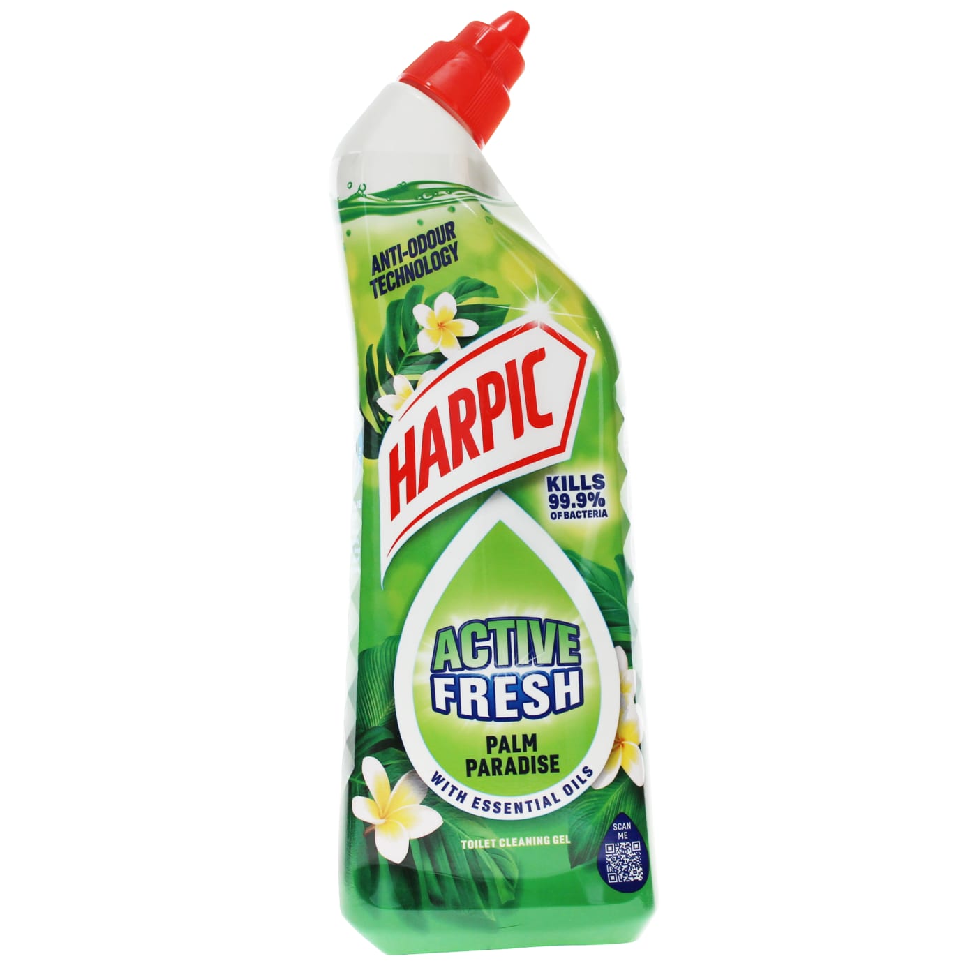 HARPIC ACTIVE FRESH TOILET CLEANING GEL FRESH PALM PARADISE 750ML