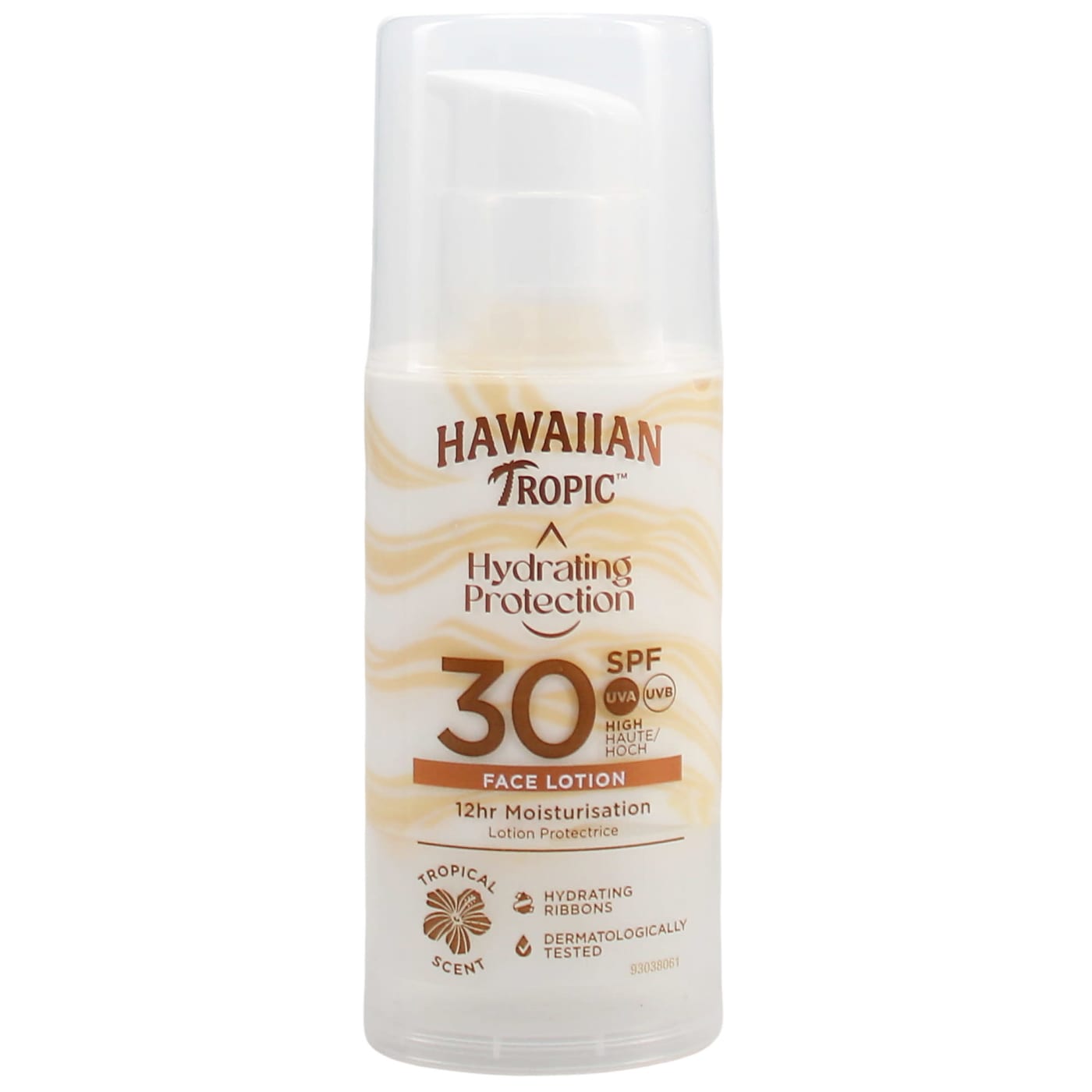 HAWAIIAN TROPIC FACE LOTION HYDRATING PROTECTION SPF 30 50ML