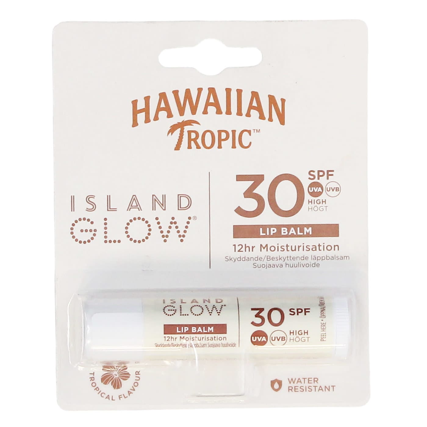 HAWAIIAN TROPIC ISLAND GLOW 4G LIP BALM STICK SPF 30