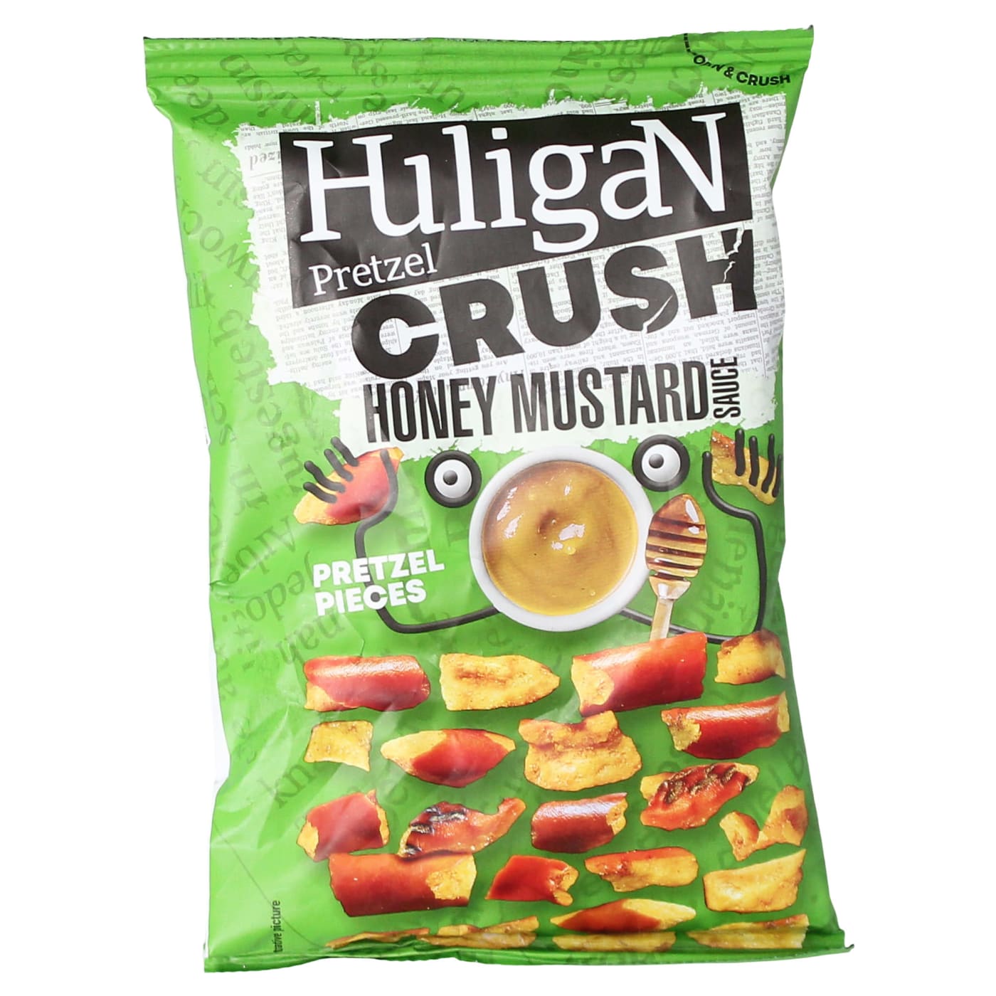 HULIGAN PRETZEL 65G CRUSH HONEY & MUSTARD (0% VAT)