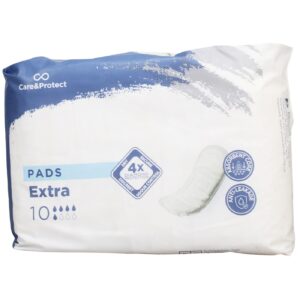 INTERLUDE CARE & PROTECT INCONTINENCE PADS EXTRA 10 PACK