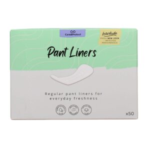 INTERLUDE CARE & PROTECT PANTY LINERS 50 PACK