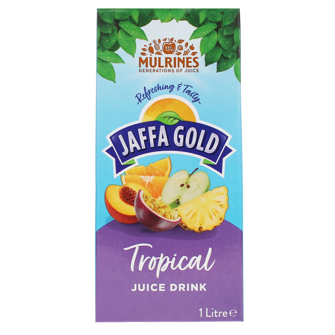 JAFFA GOLD 1L TROPICAL JUICE NO ADDED SUGAR