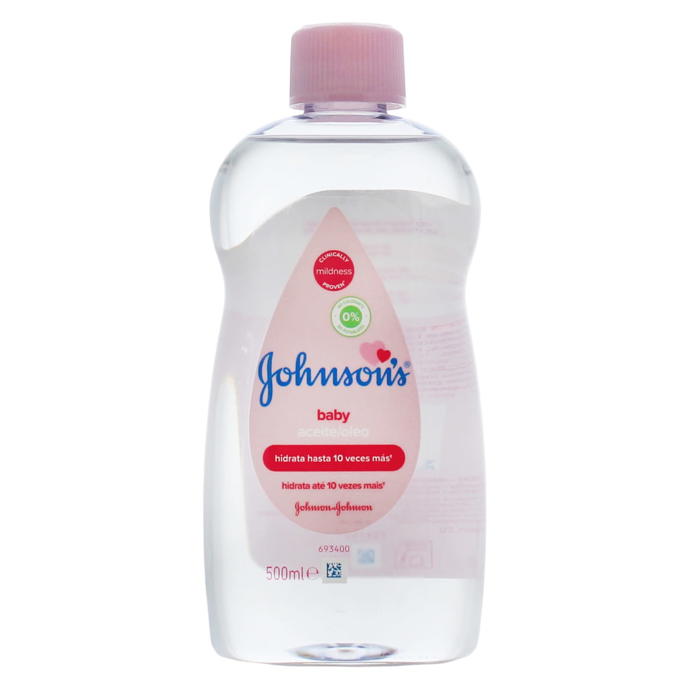 JOHNSONS BABY OIL 500ML