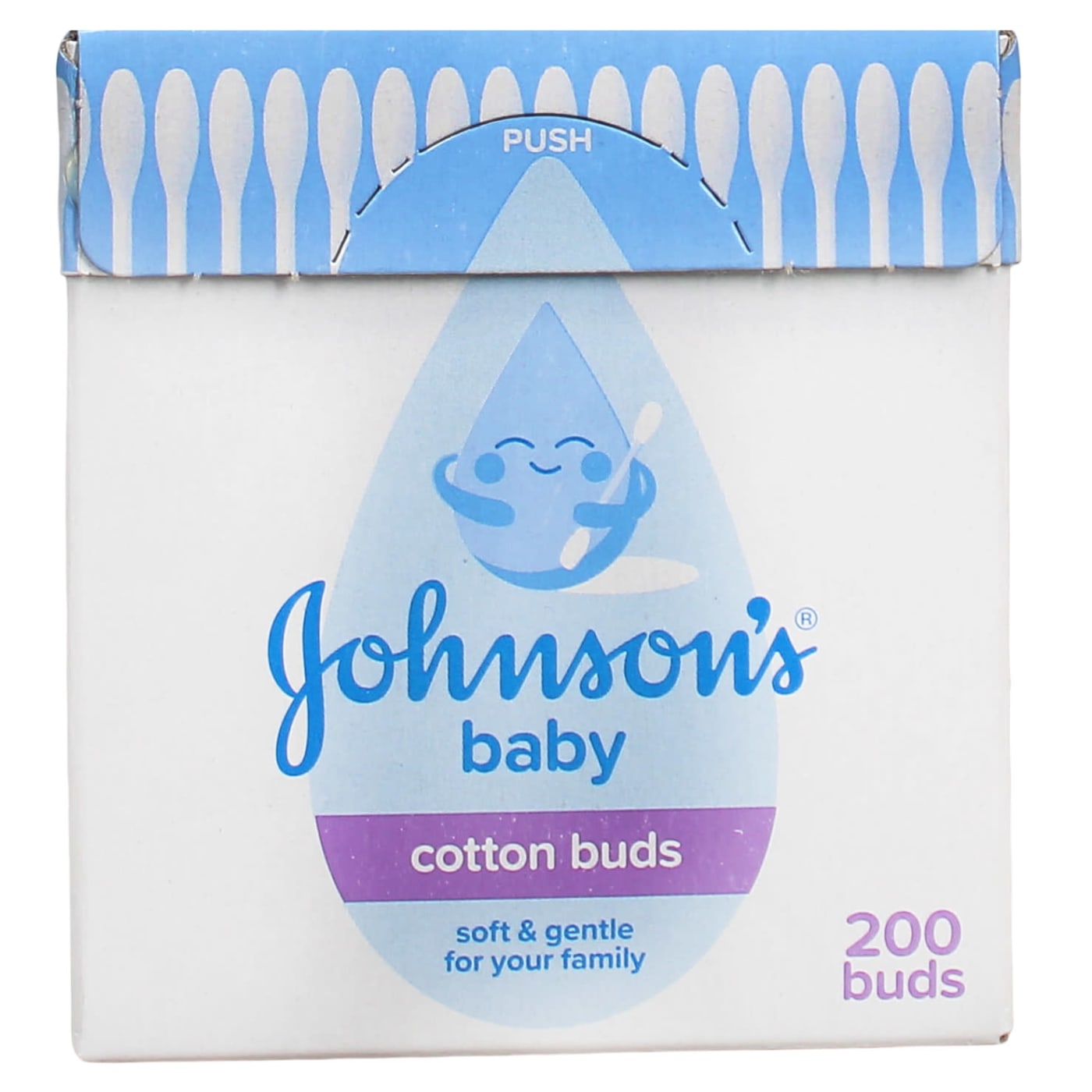 JOHNSONS BABY COTTON BUDS 200'S