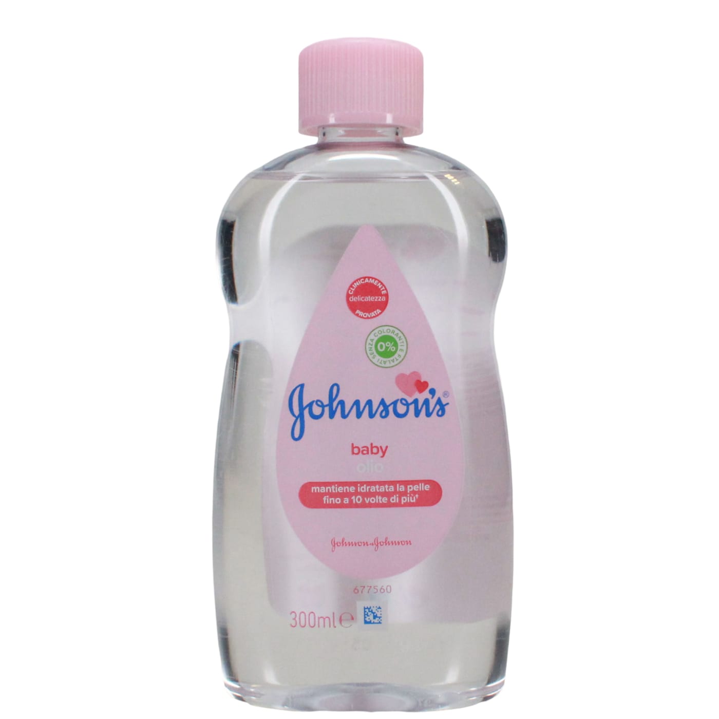JOHNSONS BABY OIL 300ML