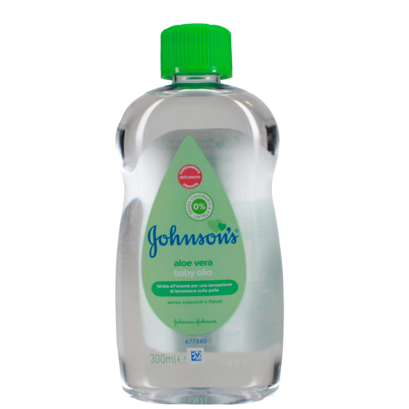 JOHNSONS BABY OIL ALOE 300ML