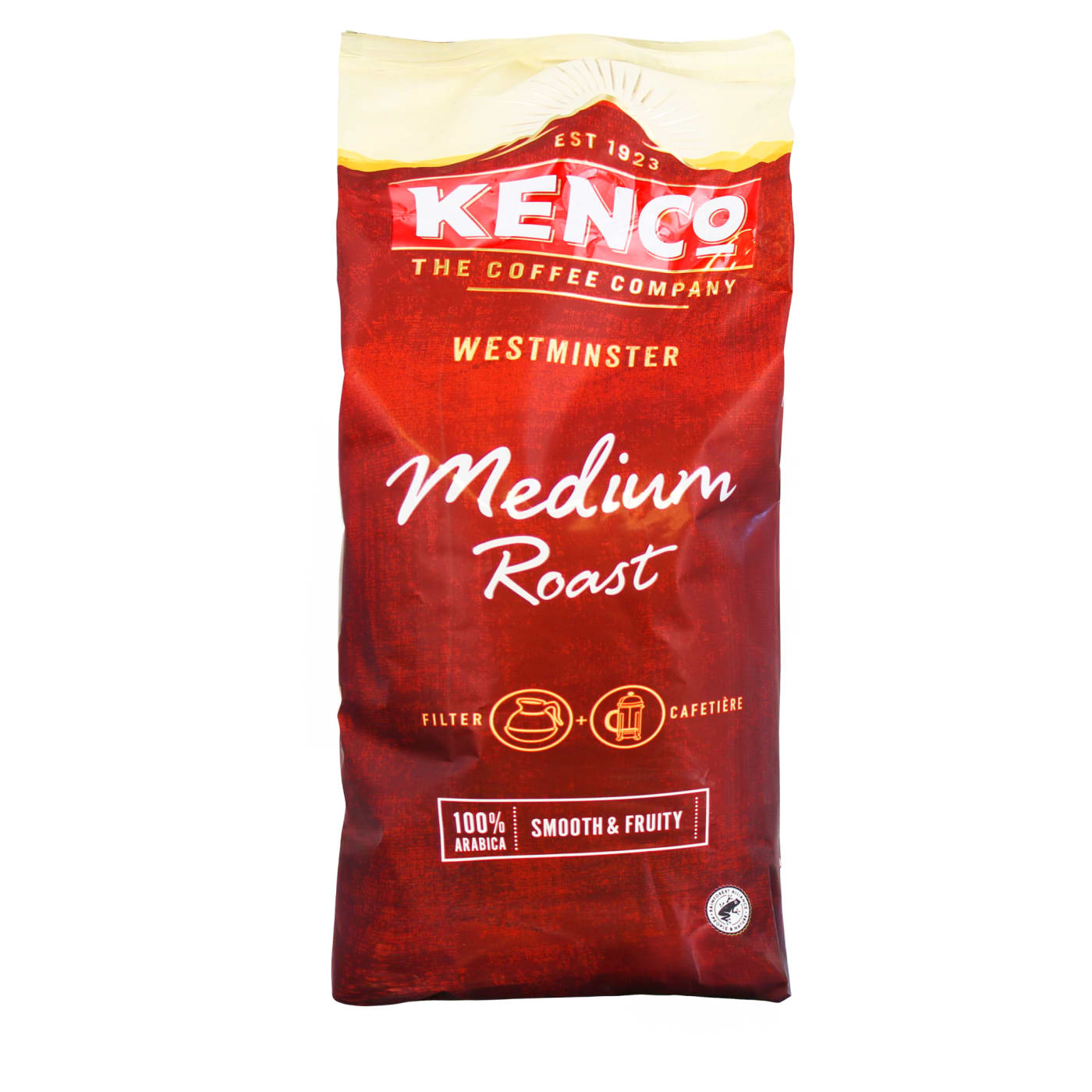 KENCO 1KG WESTMINSTER GROUND COFFEE MEDIUM ROAST SMOOTH & FRUITY