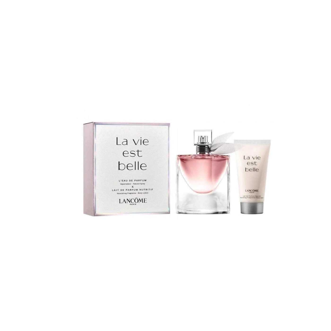 LANCOME LA VIE EST BELLE GIFT SET 2PC EDP SPRAY & 50ML BODY LOTION) (50ML