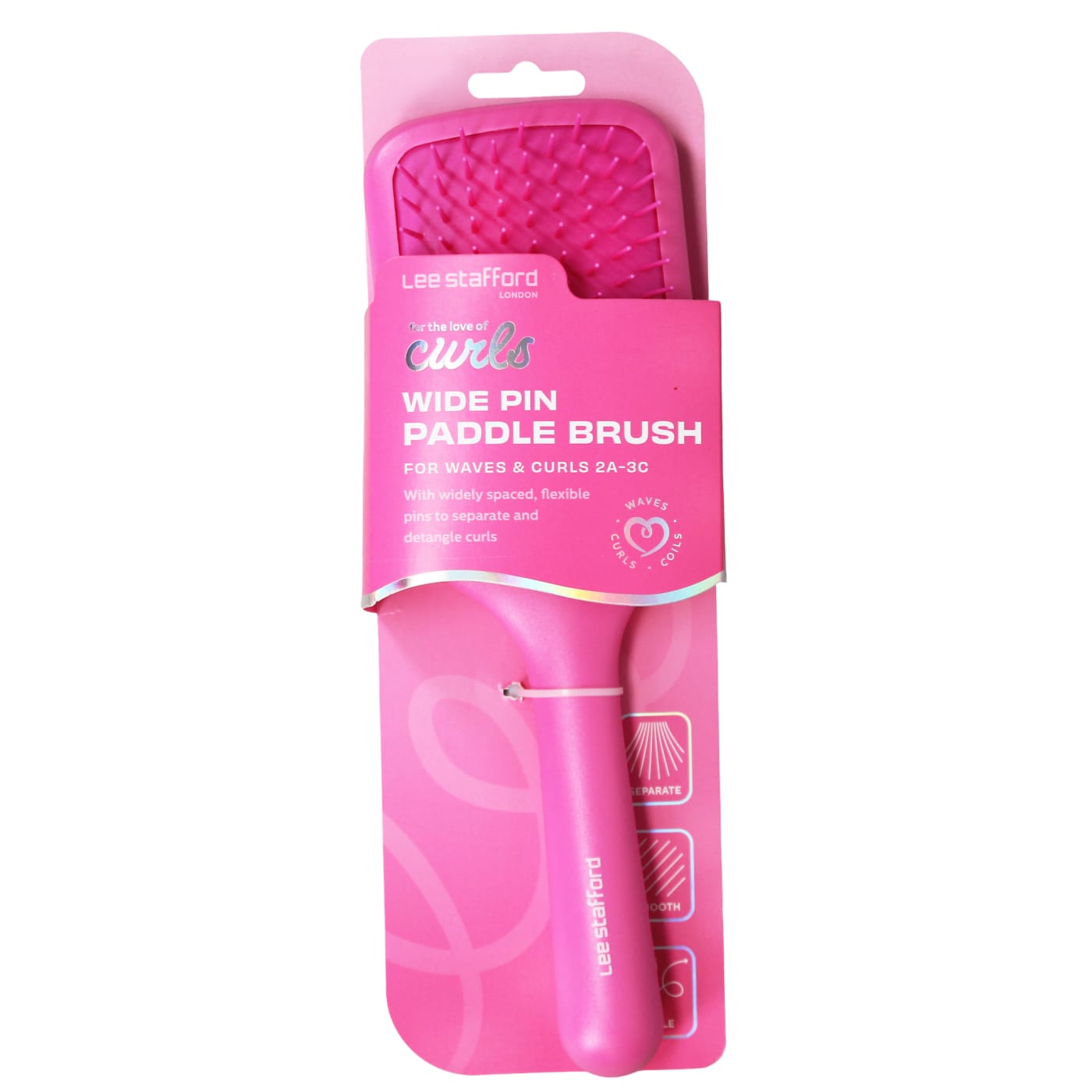LEE STAFFORD PADDLE BRUSH WIDE PIN
