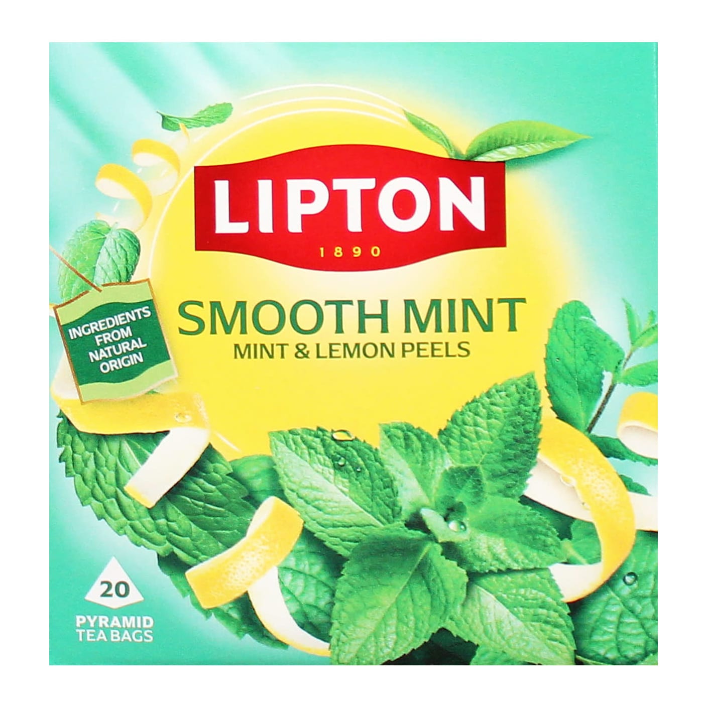 LIPTON INFUSION TEABAGS MINT 20'S