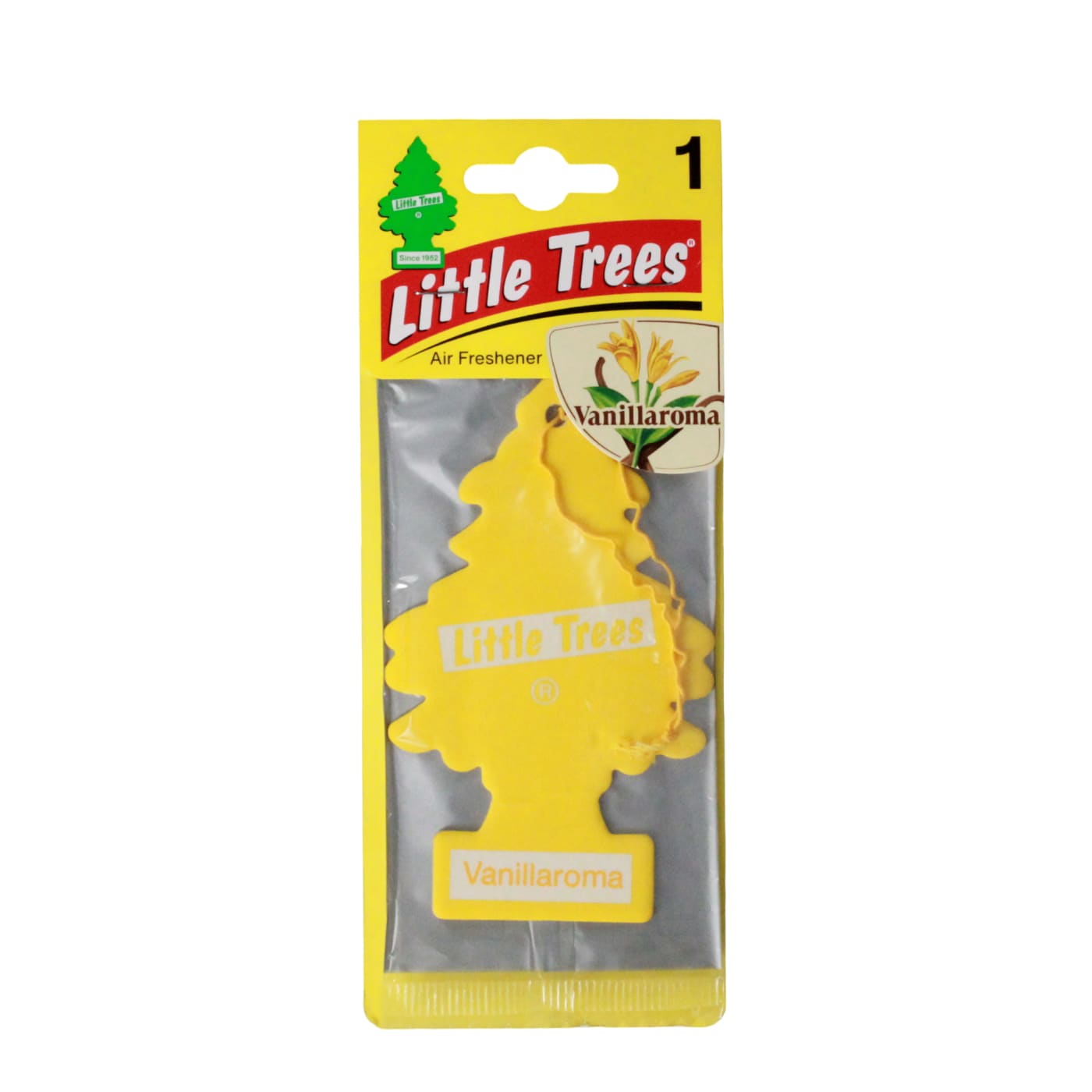 LITTLE TREES CAR AIR FRESHENER VANILLAROMA