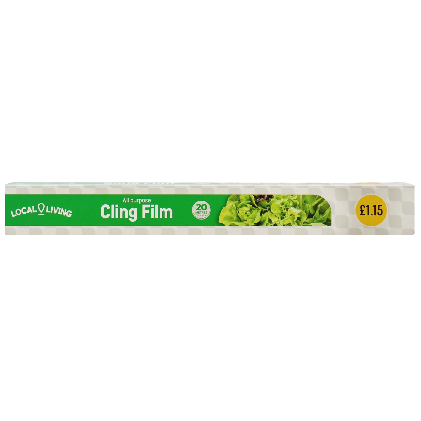 LOCAL LIVING CLING FILM 320MM X 20M PMP £1.15