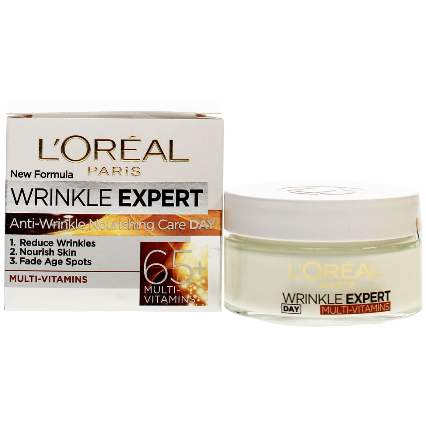 L'ORÉAL WRINKLE EXPERT DAY CREAM 65+ MULTI-VITAMINS 50ML
