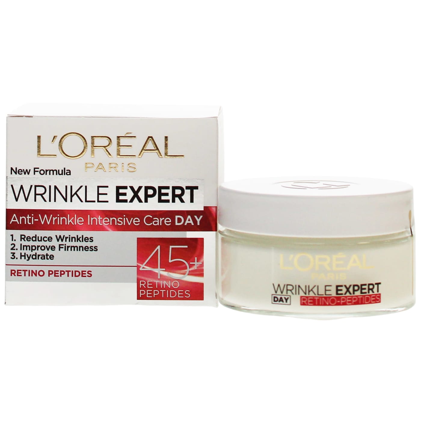 L'ORÉAL WRINKLE EXPERT DAY CREAM 45+ RETINO PEPTIDES 50ML