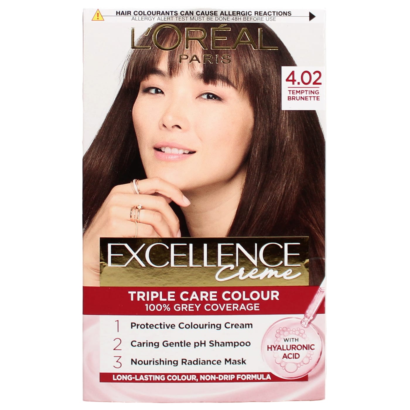 L'OREAL EXCELLENCE CRÈME COLOUR TEMPTING BRUNETTE 4.02